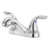 Pfister Pfirst 2-Handle, Lavatory Faucet W/Push Drain, 1.2 GPM In Chrome