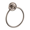 Seasons Raleigh Brushed Nickel Towel Ring