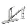Seasons Premier Single-Handle Kitchen Faucet With Side Sprayer, Stainless Steel
