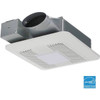 Panasonic Whisperthin Dc LED 3-3/8 In. Low Profile Exhaust Fan 80-100 CFM