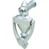 115-Degree 1/2-Inch Diameter Fire-Rated Glass Lens Door Viewer Knocker In Satin Chrome