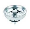 3-1/4" Stainless Steel Sink Strainer Clip And Drain Stopper, Package Of 5