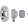 Brasscraft 1-Handle Tub And Shower Faucet Trim Kit For Mixet Valves Chrome/Clear