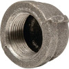 Mueller Streamline Black Malleable Iron Cap, 3/4"