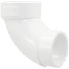 Nibco 1-1/2 In Pvc Dwv 90-Degree Spigot X Hub Street Elbow