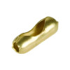 Brass Beaded Chain Connector Nickel Pack Of 25