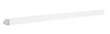 24 in. Wall Mounted Replacement Towel Bar Rod in White