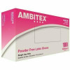 Ambitex Latex Disposable Gloves (Medium) Package Of 100