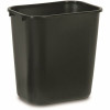 Rubbermaid Commercial Small Trash Can, 7 Gal., Black