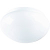 White Mushroom Glass Lens 8" Fitter Package Of 4
