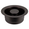 Westbrass 4-1/4 In. Kitchen Waste Disposal Flange & Stopper In Oil Rubbed Bronze