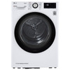 Lg 4.2 Cu. Ft. Compact Clothes Electric Dryer Ventless (White)
