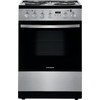 Frigidaire 24" 1.9 Cu. Ft. 4-Burner Element Freestanding Electric Range With Hidden Bake, Stainless Steel FFEH2422US