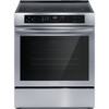 Frigidaire 30" 5.3 Cu. Ft. 4-Burner Element Slide-In Electric Range With Induction Cooktop, Stainless Steel