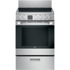 Haier 24 In. 2.9 cu. ft. Smooth Electric Freestanding Range, Steam Clean, Stainless Steel, ADA