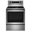 KitchenAid 30 In. 6.4 cu. ft. Smooth Electric Range, Even-Heat And Easyconvect, Self-Clean, Stainless Steel