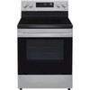 Lg 6.3 Cu Ft Electric Smart Range With Easy Clean, Stainless Steel
