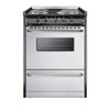 Summit Appliance 24 Inch Wide Electric Range In Stainless Steel Tem610brwy