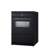 Summit Appliance 24" Wide Slide-In Style 220v Electric Range In Black