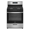 Whirlpool 30 In. 5.1 cu. ft. 4 Burner Grate Gas Freestanding Range, Manual Clean, Stainless Steel