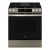 GE 30 In. 5.3 cu. ft. 5 Burner Gas SmartHQ Slide-In Range With Air Fry, Steam Clean, Slate, ADA