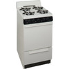 Premier 20 In. 2.4 cu. ft. 4 Burner Gas Freestanding Standard Range, Manual Clean, Bisque, ADA