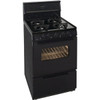 Premier 24" Gas Range W/ Electronic Ignition, 2.9 Cu Ft In Black