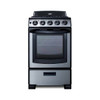 Summit Appliance 20 Inch Wide Gas Range In Stainless Steel Pro201ss
