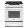 Whirlpool 30 In. 5.0 Cu. Ft. 4 Burner Gas Slide-In Range, Self Clean, White, ADA