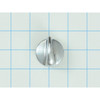 General Electric Replacement Chrome Burner Knob For Gas Stove, Part #wb03x10316
