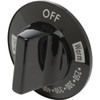 Whirlpool Range Oven Dial Knob Black