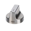 Whirlpool Replacement Stainless Steel Control Knob For Range, Part # W11123250