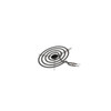 GE Replacement Coil Surface Element For Range, 8-Inch, Part#wb30t10071