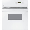 GE 24 In. Electric Single Wall Oven, Self Clean, White