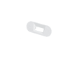 Whirlpool Replacement White Lid Lock Bezel For Washer, Part # W11545554