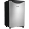 Danby 4.4 Cu Ft Stainless Steel Outdoor Compact Refrigerator W/ Caster Wheels