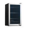 Newair 100-Can Freestanding Stainless Steel Beverage Fridge - 16.93"