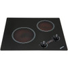 Kenyon Arctic 21 In. 240 V Black Radiant Electric Cooktop W/ 2-Elements