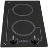 Kenyon Caribbean 12 In. 240 V Black Radiant Electric Cooktop W/ 2-Elements