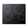 Summit Appliance 230v 4-Burner Glass-Top Cooktop In Black With Digital Controls