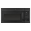 GE 1.6 cu. ft. Over The Range Convertible Top Vent Microwave, Black JVM3160DFBB