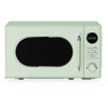 Magic Chef 0.7 Cu. Ft. Retro Countertop Microwave 700-Watt, Mint Green MC77CMM