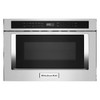 KitchenAid 1.2 Cu. Ft. Under-Counter Microwave Oven Drawer with Auto Touch, Stainless Steel
