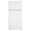 Hotpoint ENERGY STAR 15.6 cu. ft. 28 In. Top Freezer Refrigerator, White, ADA HPE16BTNRWW