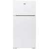 Hotpoint ENERGY STAR 15.6 cu. ft. 28 In. Top Freezer Refrigerator, White, ADA HPE16BTNLWW