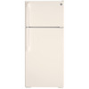 GE ENERGY STAR 16.6 cu. ft. 28in. Top Freezer Refrigerator, Bisque, ADA