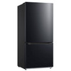 Seasons ENERGY STAR 18.7 cu. ft. 30 In. Bottom-Freezer Refrigerator With Ice Maker, Black, ADA