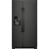 Whirlpool 21 cu. ft. 33 In. W Side By Side Refrigerator With Ice Maker, Black, ADA