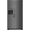 Frigidaire ENERGY STAR 36" 25.6 Cu. Ft. Standard Depth Side By Side Refrigerator, Black Stainless Steel FRSS2623AD