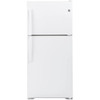 GE ENERGY STAR 19.2 cu. ft. 30in. Top Freezer Refrigerator, White, ADA GTE19JTNRWW